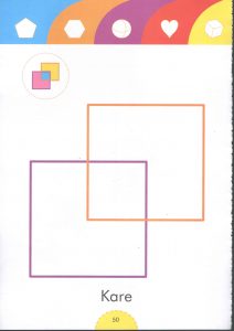 squares coloring page