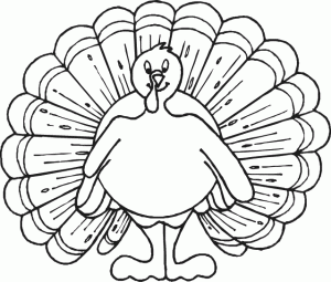 turkey-coloring-page