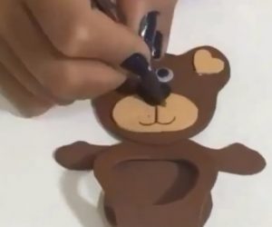 7-funny bear craft