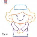 Nurse coloring pages