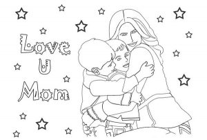 free printable mother’s day coloring pages for preschool