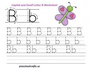 handwriting-practice-for-kids-capital-and-small-b-is-for-butterfly