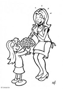 mother’s day colouring pages for kids