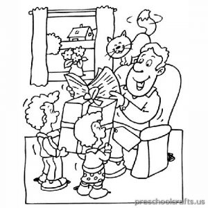 free father's day coloring pages for kids