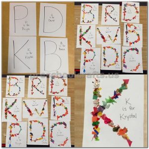 letter alphabet crafts