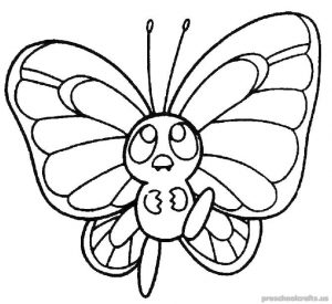 Free–printable-animals-butterfly-coloring-pages-for-children