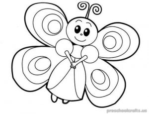 Free–printable-animals-butterfly-coloring-pages-for-kids-kindergarten-preschool-