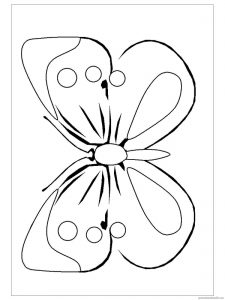 butterfly coloring pages-for-kids