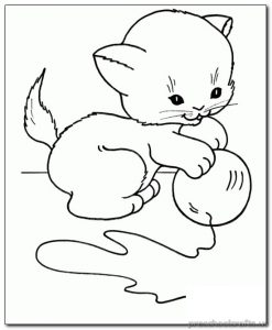 cat coloring-pages for preschoolers