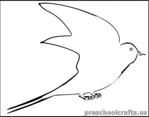swallow coloring pages for kids free
