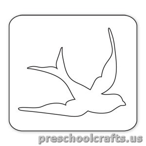 swallow free coloring pages for kids