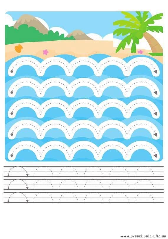 beautiful-trace-line-worksheets