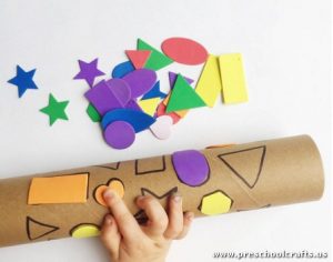 shapes-activity-on-paper-roll