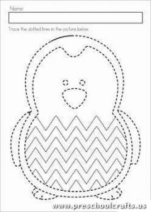 trace lines worksheets for preschoolers and parents
