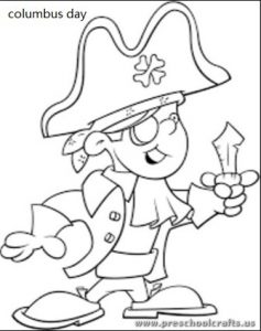Columbus Day Coloring Pages 1492