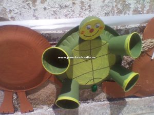 turtle-crafts-from-paper-cup-and-paper-plate