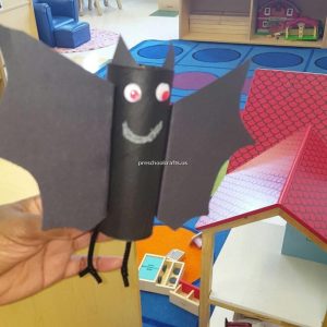 bat-crafts-for-preschool-with-toilet-paper