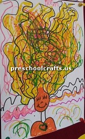 hair-crafts-idea-for-kindergarten