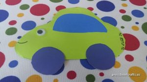car craft ideas for preschool