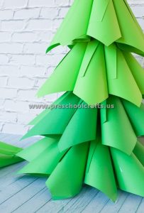 christmas-paper-cone-tree-ideas-for-kids