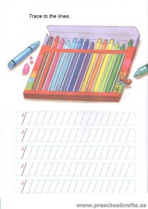 preschool line tracing worksheets