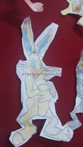 bunny craft idea for preschool