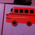 bus craft to make for kids