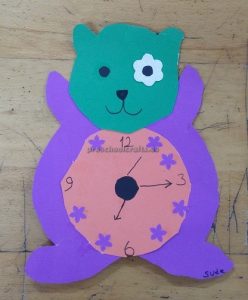 clock craft ideas for toddler