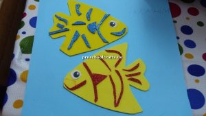 craft ideas related to fish for kindergarten