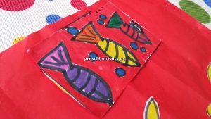 craft ideas related to fish theme for preschool teacher