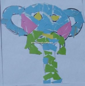 elephant crafts bulletin board