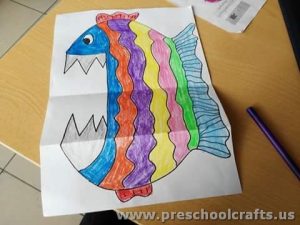 fish coloring pages for preschool