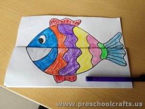fish craft idea for kids