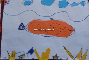 fish theme crafts for firstgrade