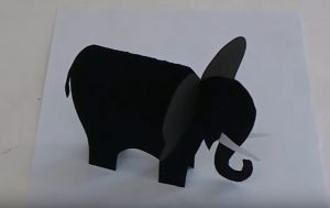 how to make elephant craft for kids