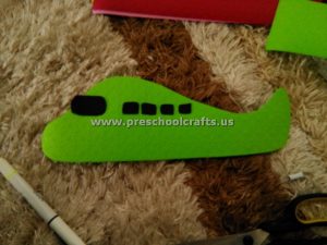 kindergarten airplane crafts
