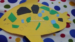 kindergarten craft idea fish