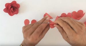 making rose craft ideas for pre school