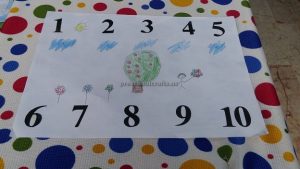 number theme craft for kids