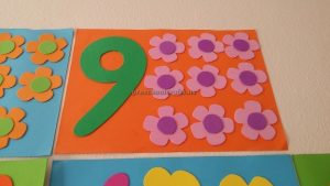 number theme crafts for preschool