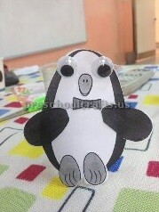 paper cup funny penguin craft ideas preschool