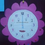 wall clock craft for preschool