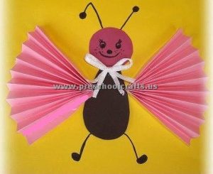 accordion butterfly craft ideas for kids