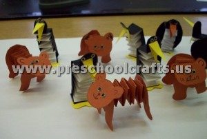 accordion dog craft ideas for kids