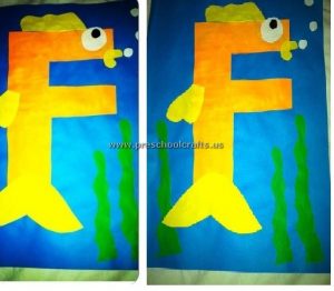 capital letter f craft ideas for kids