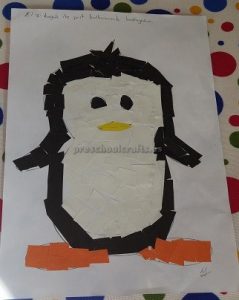 crafts to penguin for preschool