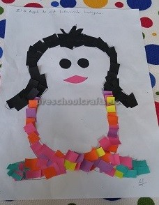 penguin craft for kindergarten