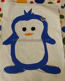 penguin craft for preschool