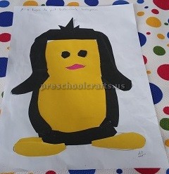 penguin theme crafts for preschoolers
