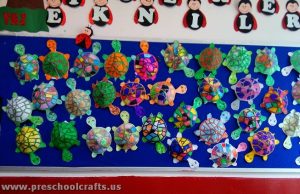 simple paper turtle crafts for preschool